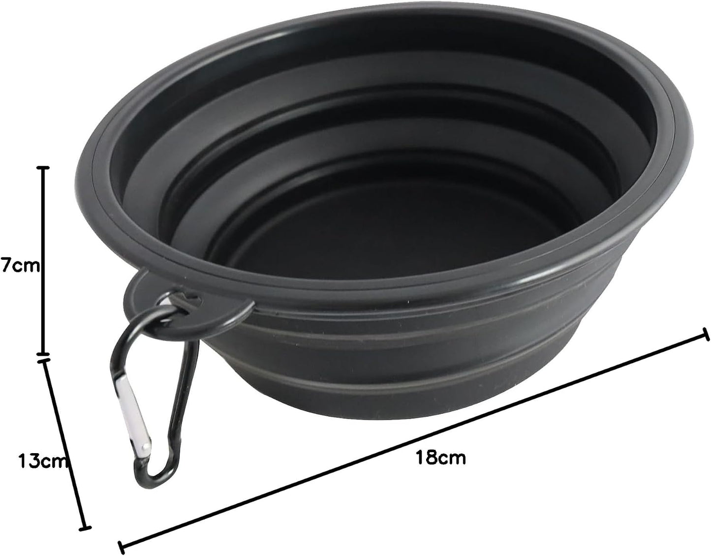 Ultimate Collapsible Travel Bowl for Pets - Lightweight, Durable & Space-Saving Feeding Solution for Dogs and Cats on the Go!