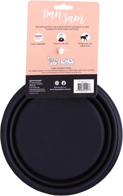 Ultimate Collapsible Travel Bowl for Pets - Lightweight, Durable & Space-Saving Feeding Solution for Dogs and Cats on the Go!