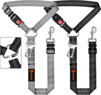 Ultimate 3-in-1 Removable Dog Seat Belt Harness for Safe Car Travel