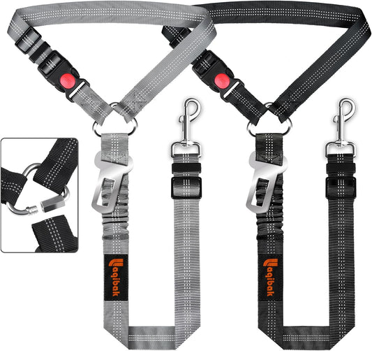 Ultimate 3-in-1 Removable Dog Seat Belt Harness for Safe Car Travel